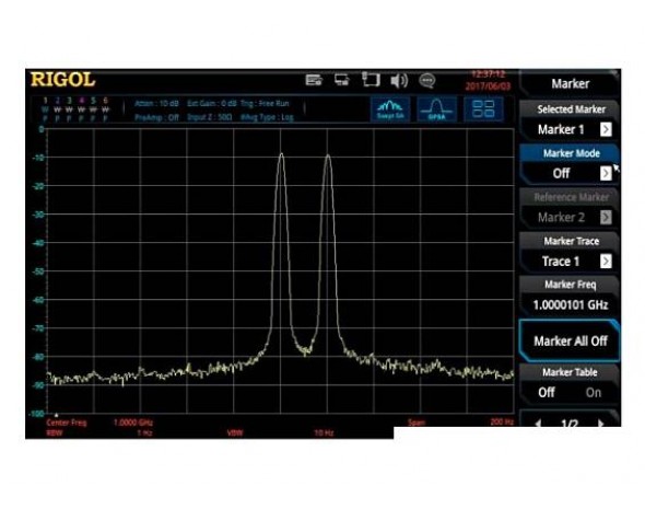 RSA3000-BW1 Опция полосы RBW от 1 Гц до 10 МГц Актаком