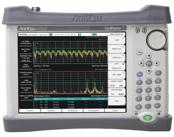 Анализатор АФУ Anritsu Site Master S331E