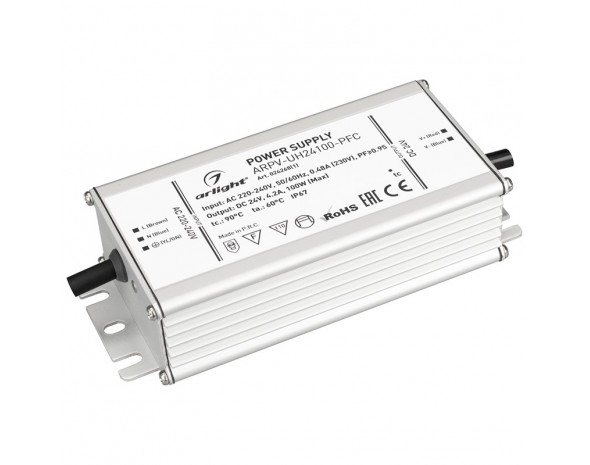 Блок питания ARPV-UH24100-PFC (24V, 4.2A, 100W) Arlight