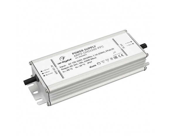 Блок питания ARPV-UH24240-PFC (24V, 10.0A, 240W) Arlight