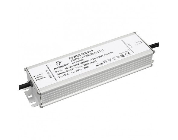 Блок питания ARPV-UH24320A-PFC (24V, 13.3A, 320W) Arlight