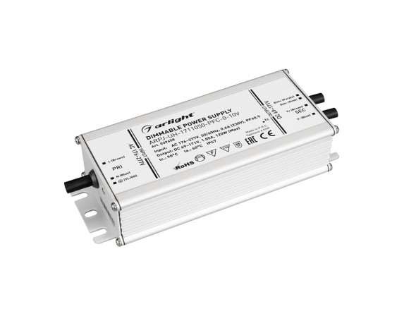 Блок питания ARPJ-UH-1711050-PFC-0-10V (120W, 69-171V, 1.05A) Arlight