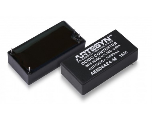 AEE 20 Watt Medical Series Artesyn 20W 2by1 Medical DC-DC converter