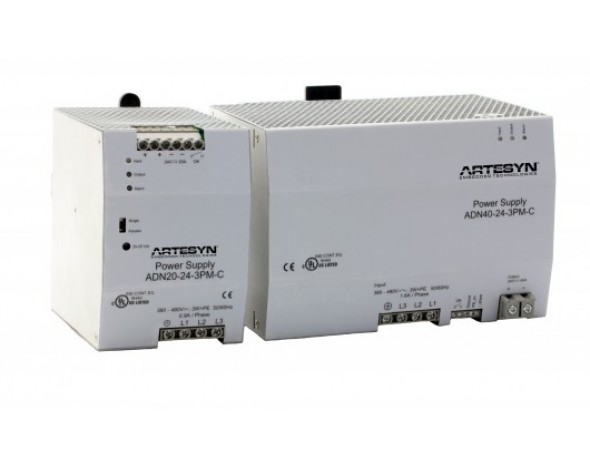 ADN10-24-3PM-C (AC-DC 240W 24V DIN 3PH) Artesyn DIN Rail Mounting Three-Phase AC-DC Power Supplies