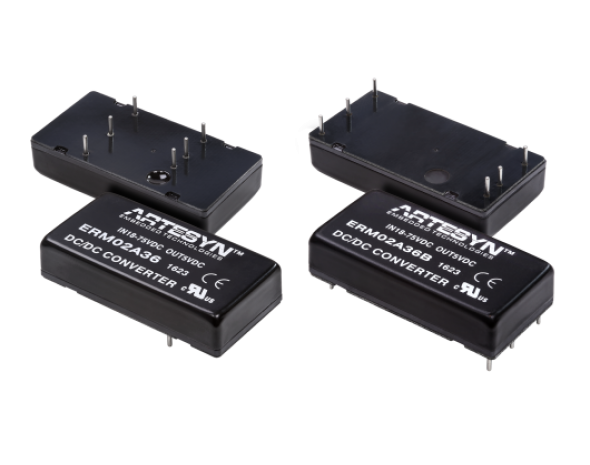 ERM10 Railway DC-DC Series Artesyn 10W 2by1 DC-DC converter