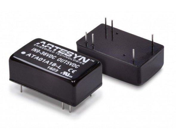 ATA Series 6 Watt Isolated DC-DC Converters Series Artesyn Industrial DC-DC