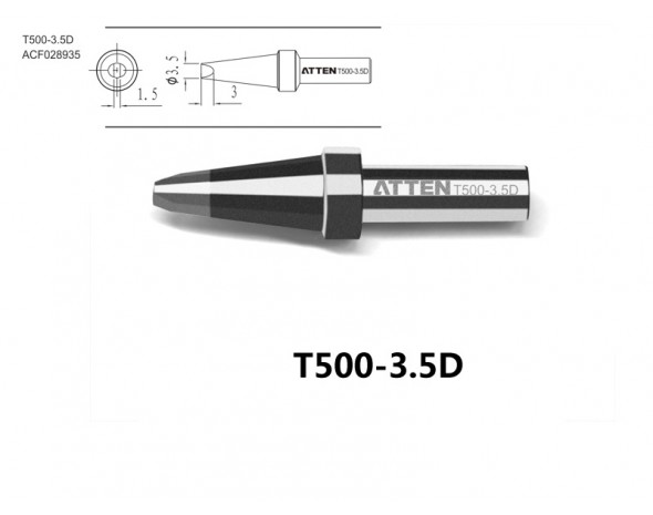 Жало паяльное T500-3.5D