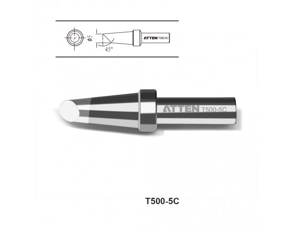 Жало паяльное T500-5C