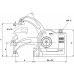 Зажим BAS-C compact, крепежное отверстие разрезное BAS-C10-6