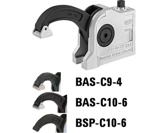 Зажим BAS-C compact, крепежное отверстие разрезное BAS-C10-6