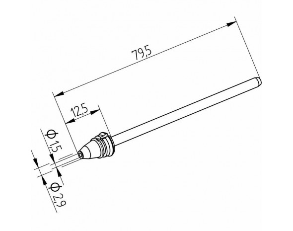 Наконечник 0742ED1529H Ersa