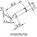 Жало паяльное 102CDLF24 для i-Tool Ersa 0102CDLF24/SB