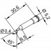 Жало паяльное 102SDLF04 для i-Tool Ersa 0102SDLF04/SB