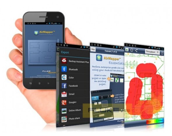 Дизайн, анализ и защита беспроводных локальных сетей Fluke Networks AirMapper