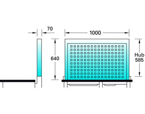 Задняя панель Gedore 6623800