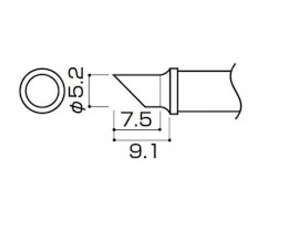 Наконечник Hakko A1162