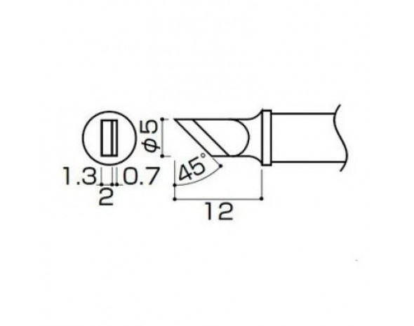 Наконечник Hakko A1163