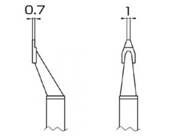 Наконечник Hakko T8-1003 Chip