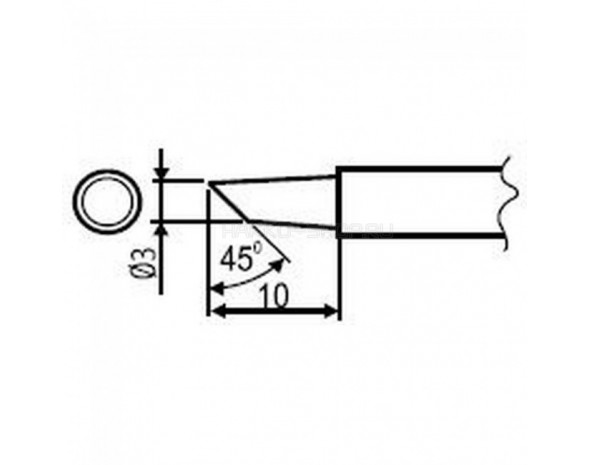 Наконечник Hakko T1-4C