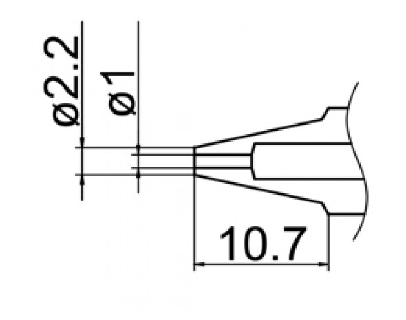 Наконечник Hakko N1-10