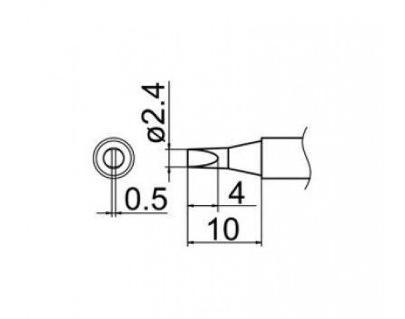 Наконечник Hakko T13-D24