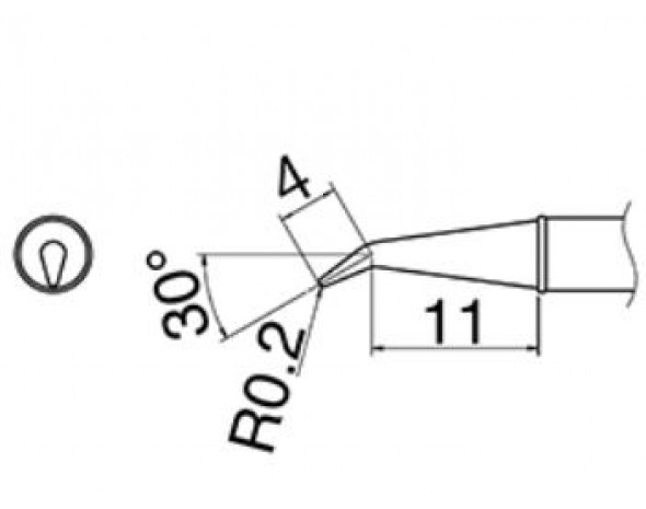 Наконечник Hakko T31-01J02