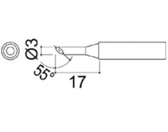 Наконечник Hakko 900M-T-S10