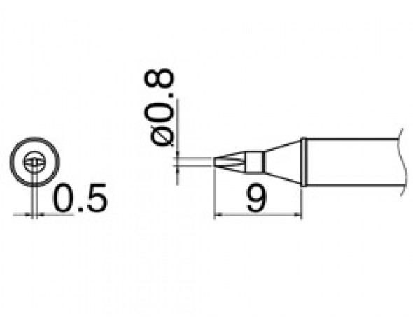 Наконечник Hakko T31-03D08