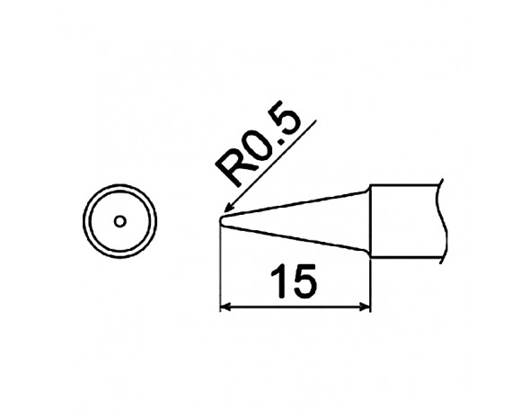 Наконечник Hakko T22-BL2