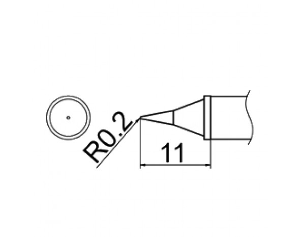 Наконечник Hakko T12-WI