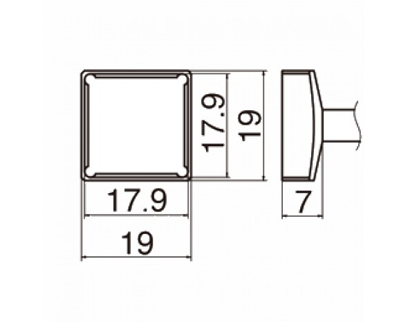 Наконечник Hakko T12-1204 Quad