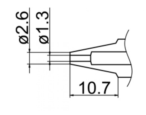 Наконечник Hakko N1-13