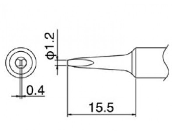 Наконечник Hakko T18-S9