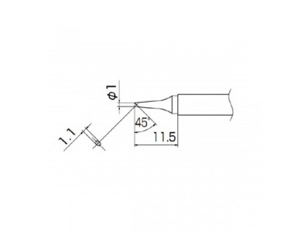 Наконечник T13-BCF1