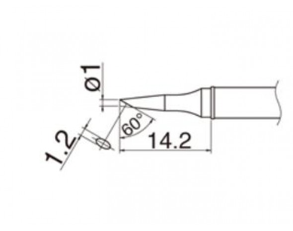 Наконечник Hakko T31-01BC1