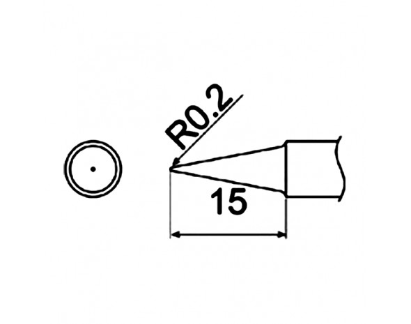 Наконечник Hakko T22-BL