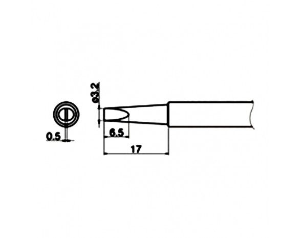 Наконечник Hakko T34-D32