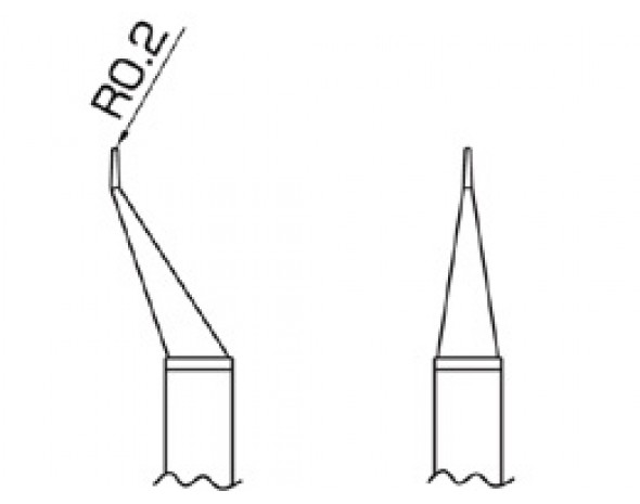 Наконечник Hakko T8-1001 Chip