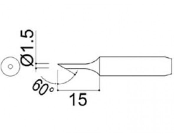 Наконечник Hakko 900M-T-1.5CF