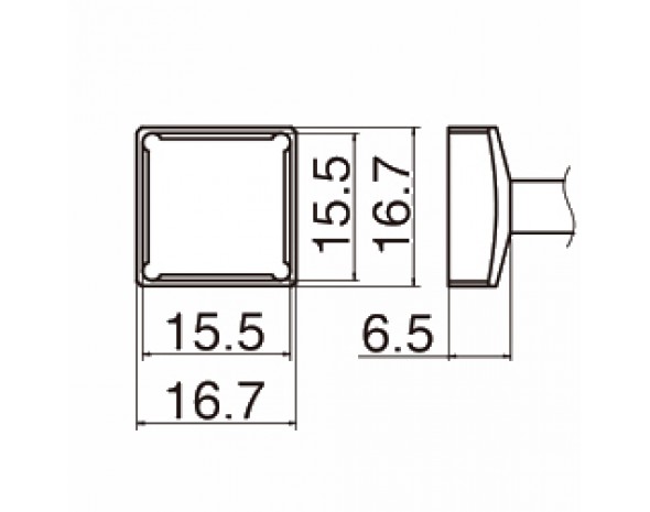 Наконечник Hakko T12-1207 Quad