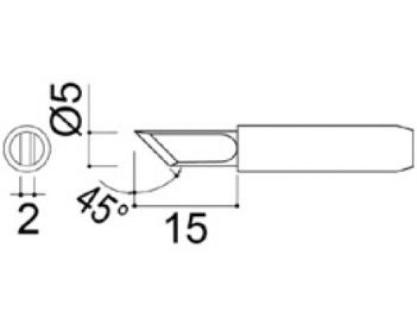 Наконечник Hakko 900M-T-K