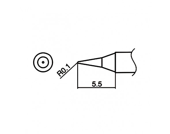 Наконечник Hakko T35-02I