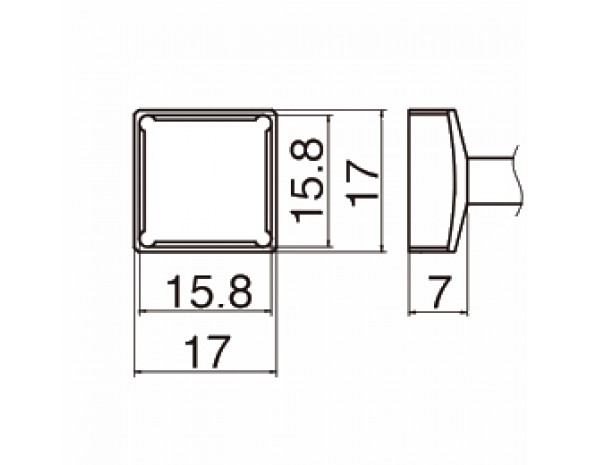 Наконечник Hakko T12-1208 Quad