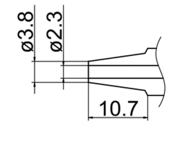 Наконечник Hakko N1-23