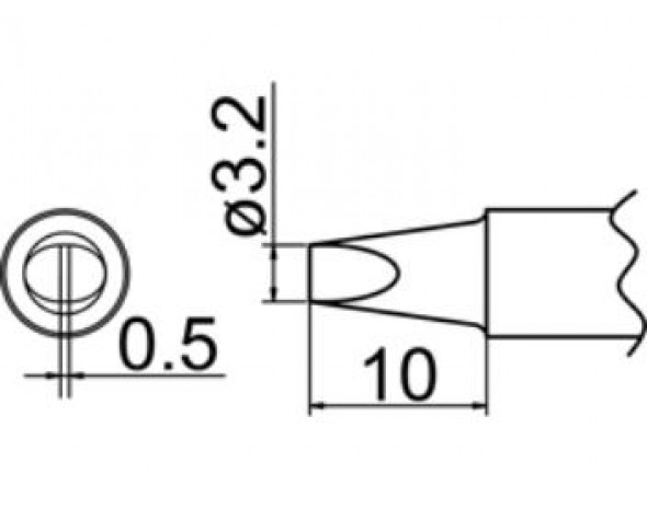 Наконечник Hakko T20-D32