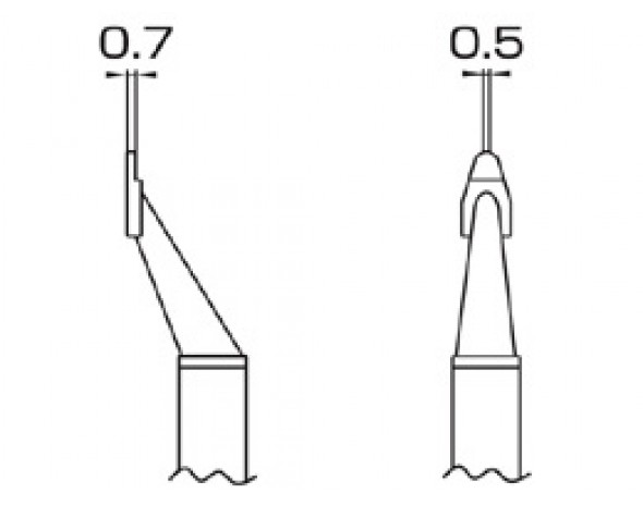 Наконечник Hakko T8-1002 Chip