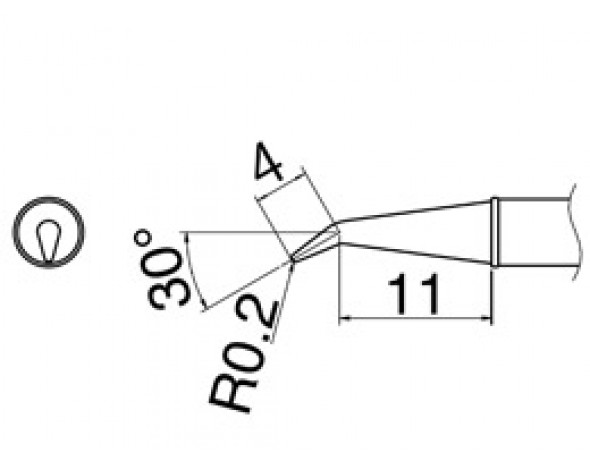 Наконечник Hakko T31-03J02