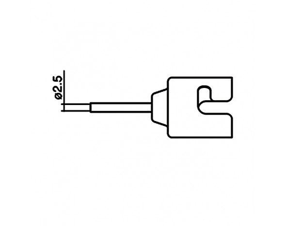 Наконечник Hakko N51-01