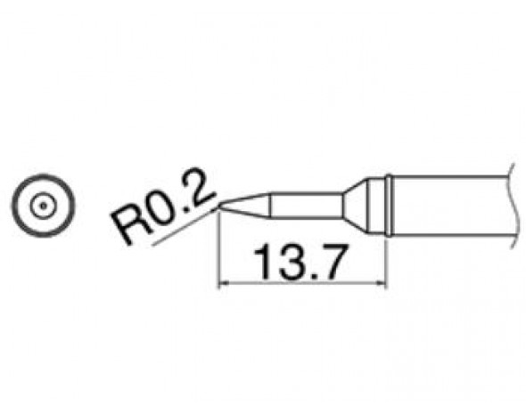 Наконечник Hakko T31-02SBL