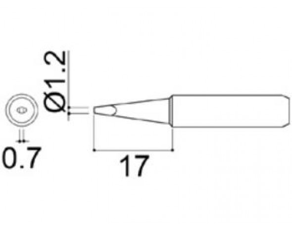 Наконечник Hakko 900M-T-1.2D